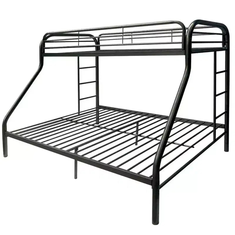 Lit superposé Acme Furniture 78" jumeau/double Tritan Loft et lit superposé noir : cadre métallique, pas besoin de sommier tapissier