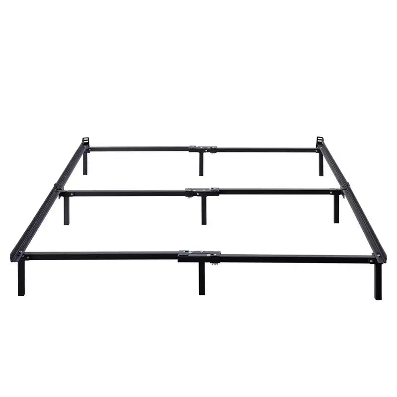 Full 7" Compack Metal Bed Frame Black - Zinus
