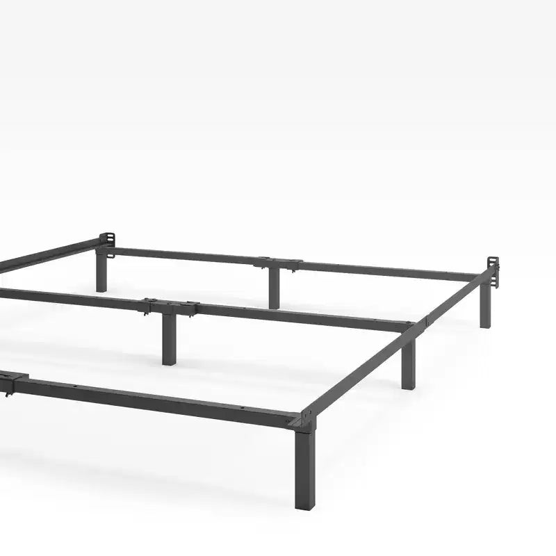 Base de lit métallique Compack de 7 po, noire - Zinus