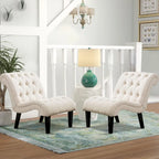 Fauteuils d'appoint (Lot de 2), Chaises de salon