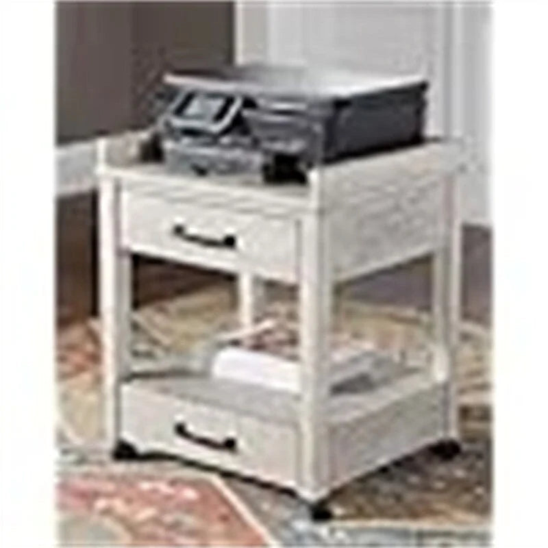 Meuble de rangement pour imprimante de bureau industriel - 61 P x 56 L x 58 H cm