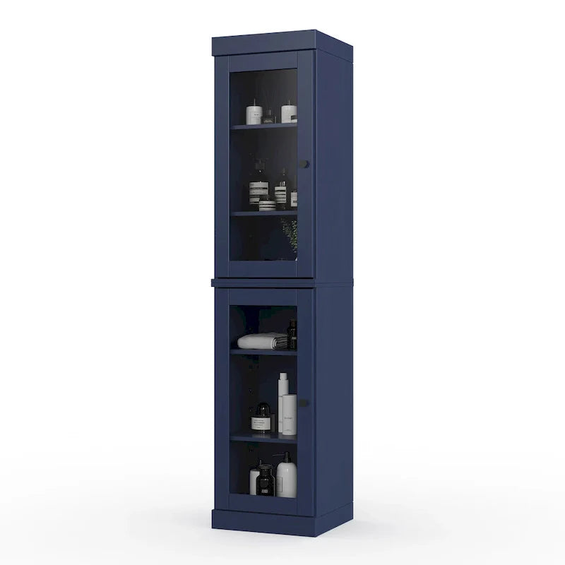 Meuble sous-vasque 100 % bois massif 42 cm avec portes en option par Palace Imports