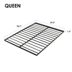 Planchette de lit en métal de 4 cm pour sommier de lit par Crown Comfort