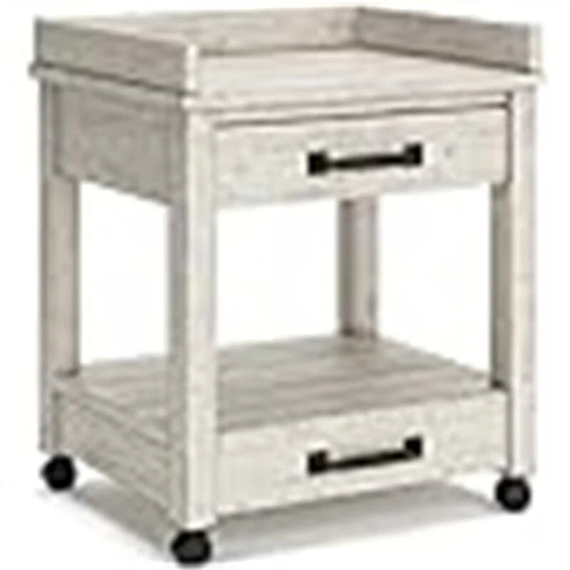 Meuble de rangement pour imprimante de bureau industriel - 61 P x 56 L x 58 H cm