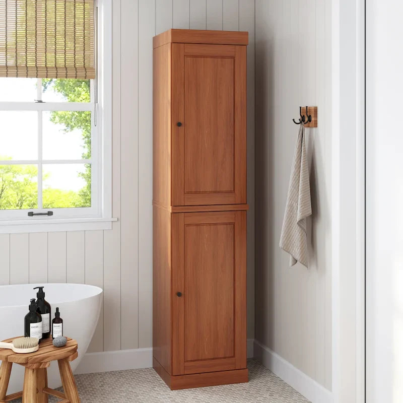 Meuble sous-vasque 100 % bois massif 42 cm avec portes en option par Palace Imports