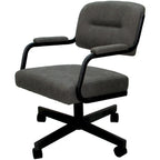 Chaise de Cuisine et de Salle à Manger Pivotante à Roulettes - M-110 - N/A