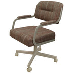 Chaise de Cuisine et de Salle à Manger Pivotante à Roulettes - M-110 - N/A