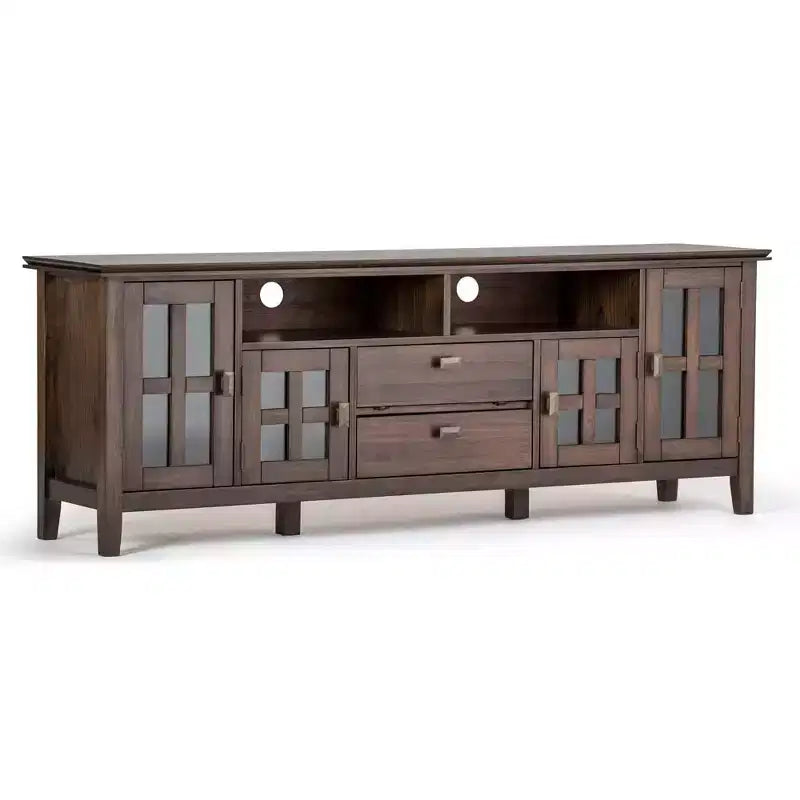 Stratford Solid Wood TV Stand for TVs up to 80 - WyndenHall