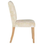 Chaise de salle à manger Skyline Furniture Hendrix imprimée en blocs