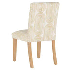 Chaise de salle à manger Skyline Furniture Hendrix imprimée en blocs