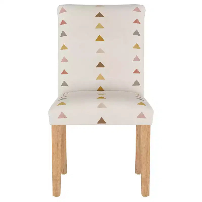 Chaise de salle à manger Skyline Furniture Hendrix imprimée en blocs