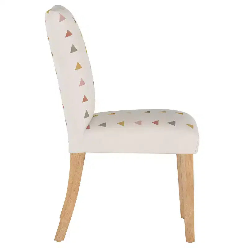 Chaise de salle à manger Skyline Furniture Hendrix imprimée en blocs
