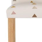 Chaise de salle à manger Skyline Furniture Hendrix imprimée en blocs