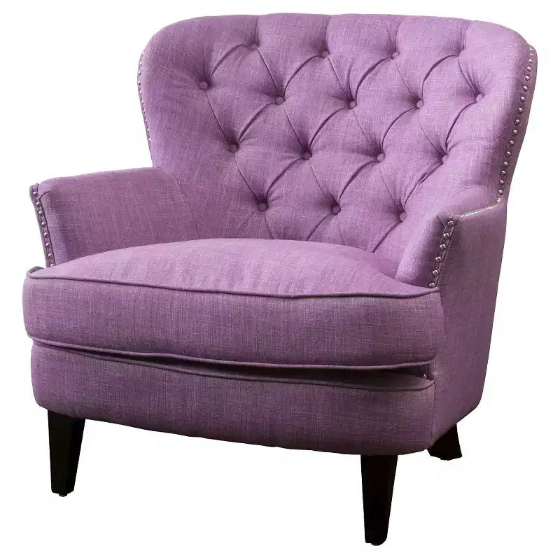 Fauteuil capitonné Tafton - Christopher Knight Home