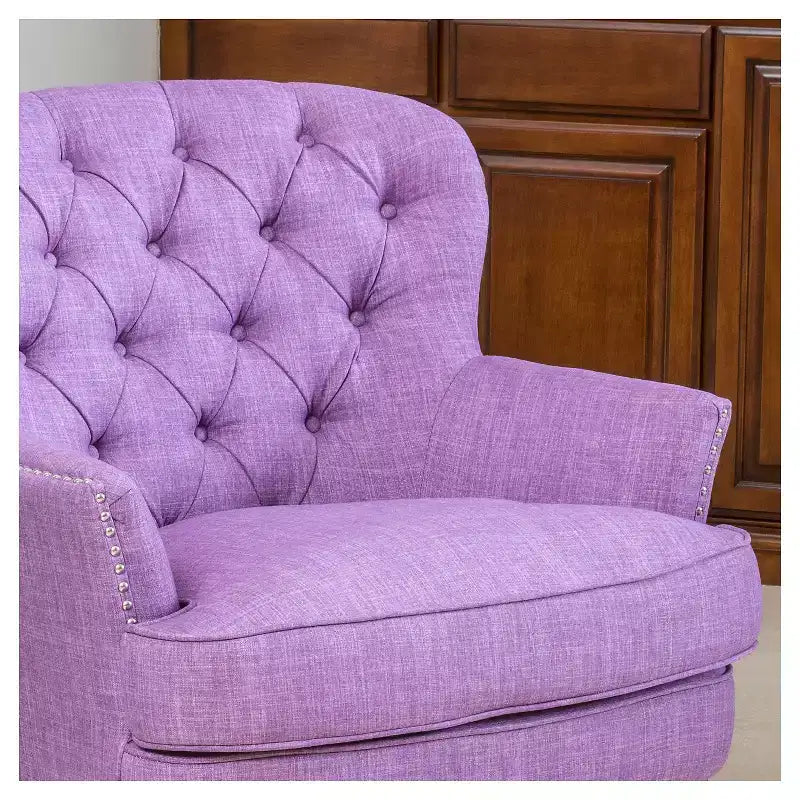 Fauteuil capitonné Tafton - Christopher Knight Home
