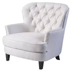Fauteuil capitonné Tafton - Christopher Knight Home