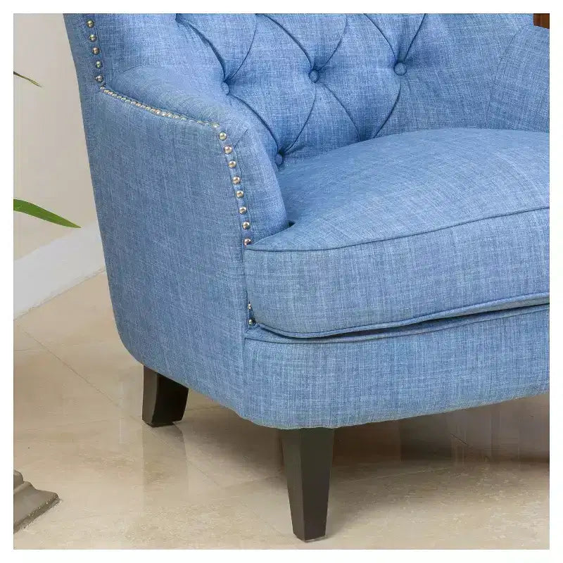 Fauteuil capitonné Tafton - Christopher Knight Home