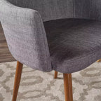 Lot de 2 chaises de salle à manger Zeila Mid-Century - Christopher Knight Home