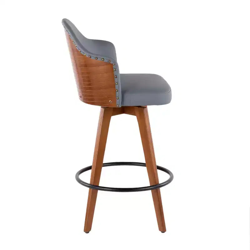 26 tabourets de bar à hauteur de comptoir Ahoy Mid-Century Modern - LumiSource