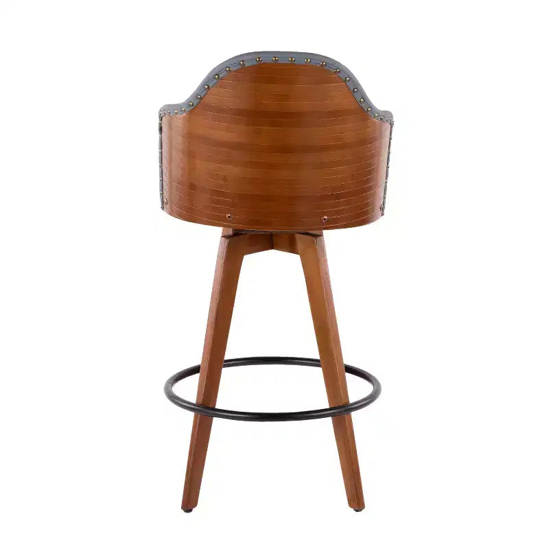 26 tabourets de bar à hauteur de comptoir Ahoy Mid-Century Modern - LumiSource