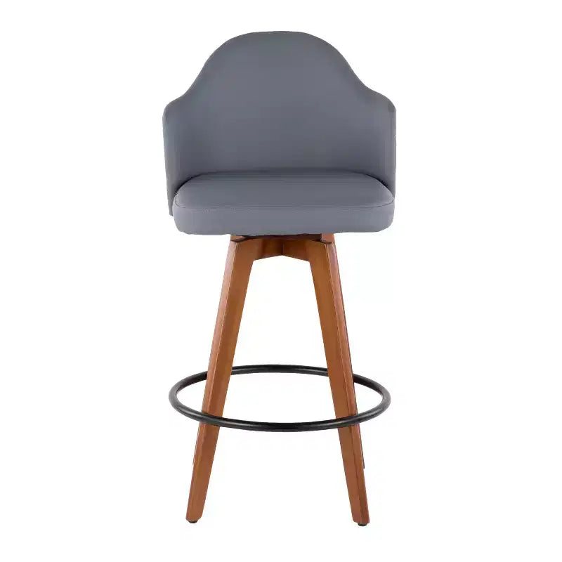 26 tabourets de bar à hauteur de comptoir Ahoy Mid-Century Modern - LumiSource