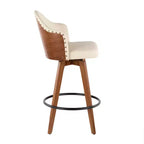26 tabourets de bar à hauteur de comptoir Ahoy Mid-Century Modern - LumiSource