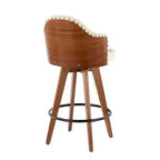 26 tabourets de bar à hauteur de comptoir Ahoy Mid-Century Modern - LumiSource