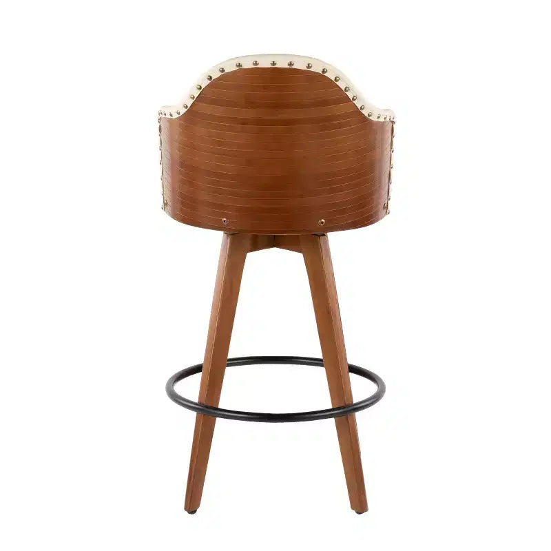 26 tabourets de bar à hauteur de comptoir Ahoy Mid-Century Modern - LumiSource