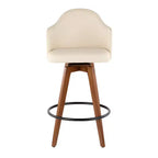26 tabourets de bar à hauteur de comptoir Ahoy Mid-Century Modern - LumiSource