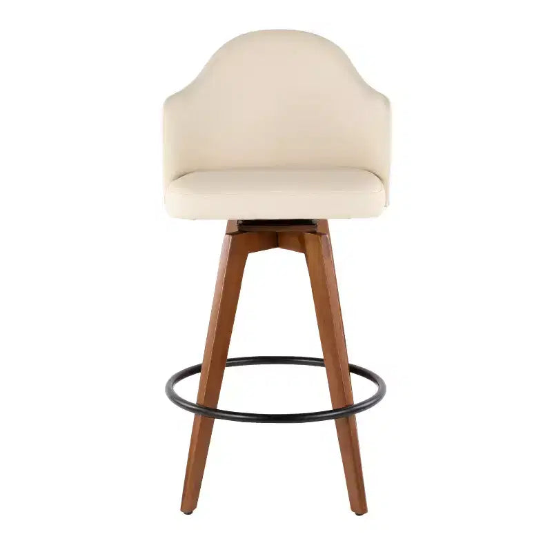 26 tabourets de bar à hauteur de comptoir Ahoy Mid-Century Modern - LumiSource