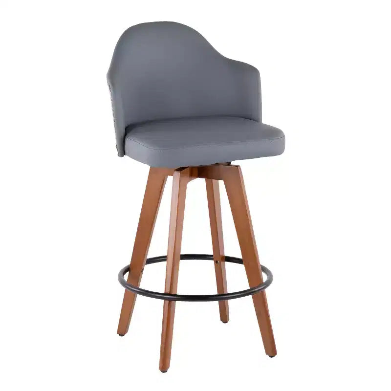 26 tabourets de bar à hauteur de comptoir Ahoy Mid-Century Modern - LumiSource