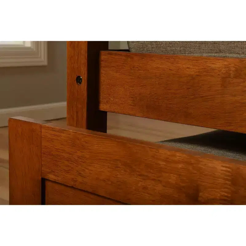Cadre de lit de repos gigogne simple Yorkville seulement - Confort double