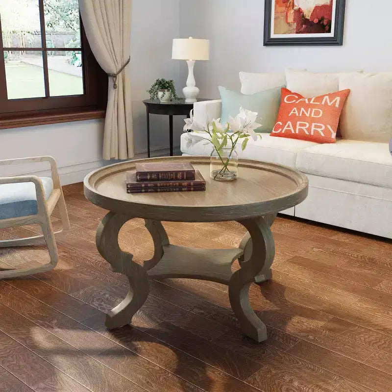 Table basse ronde Althea - Christopher Knight Home