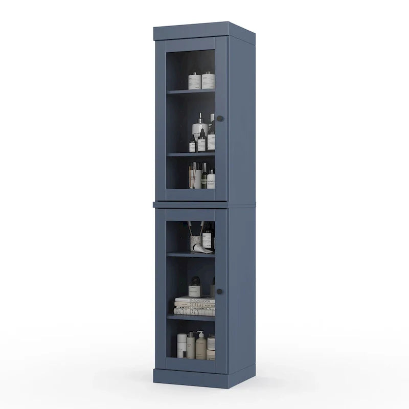 Meuble sous-vasque 100 % bois massif 42 cm avec portes en option par Palace Imports