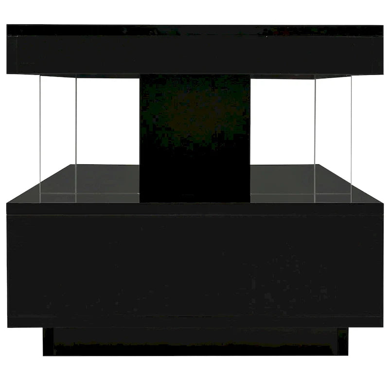 Table Basse LED U-Can avec Rangement