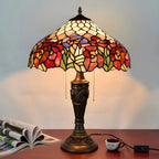 Lampe de table à dôme en verre inoxydable vintage 2 lumières HomeyFad