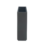 Jardinière métallique robuste pour plantes d'extérieur, 38 po L x 10 po l x 30 po H, jardinière-diviseur en métal, longue et haute - 38x30x10