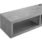Console A/V murale peu profonde pour téléviseurs jusqu'à 60 po - Martin Furniture