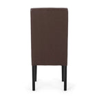 Chaises de salle à manger tapissées à motifs Pertica (lot de 4) par Christopher Knight Home