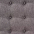 Alvere Pouf Repose-Pieds Noyer - Baxton Studio