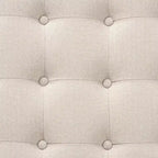 Alvere Pouf Repose-Pieds Noyer - Baxton Studio