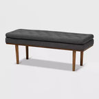 Banc Arne au fini noyer – Baxton Studio