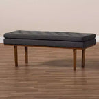 Banc Arne au fini noyer – Baxton Studio