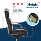 Fauteuil de bureau de direction moderne LZB Melrose - La-Z-Boy