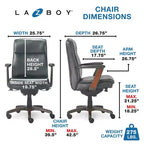 Fauteuil de direction moderne Dawson - La-Z-Boy