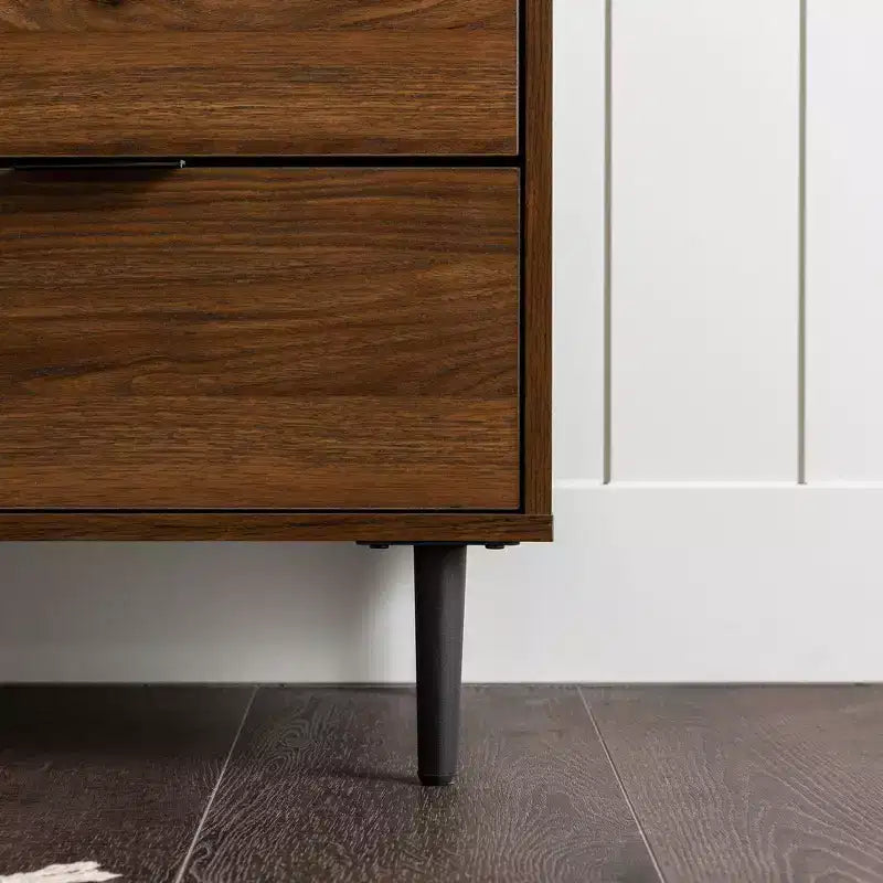 Table de chevet de rangement moderne Rockwell - Saracina Home