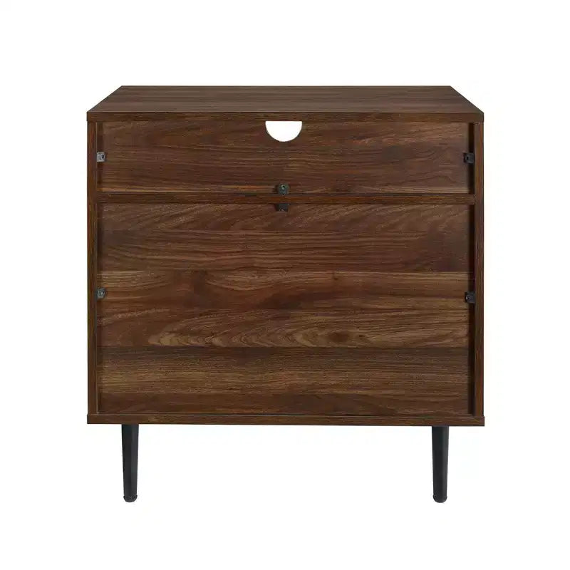 Table de chevet de rangement moderne Rockwell - Saracina Home