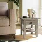 Table d'appoint en bois massif 19 Mansfield - Wyndenhall