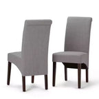 Lot de 2 chaises de salle à manger Franklin Deluxe Parson - WyndenHall