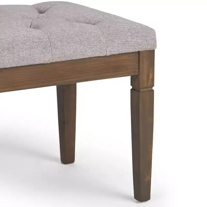 Banc de rangement Hopewell 48 po à boutons - WyndenHall